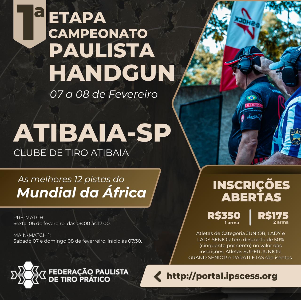 1 Etapa - Paulista de Handgun